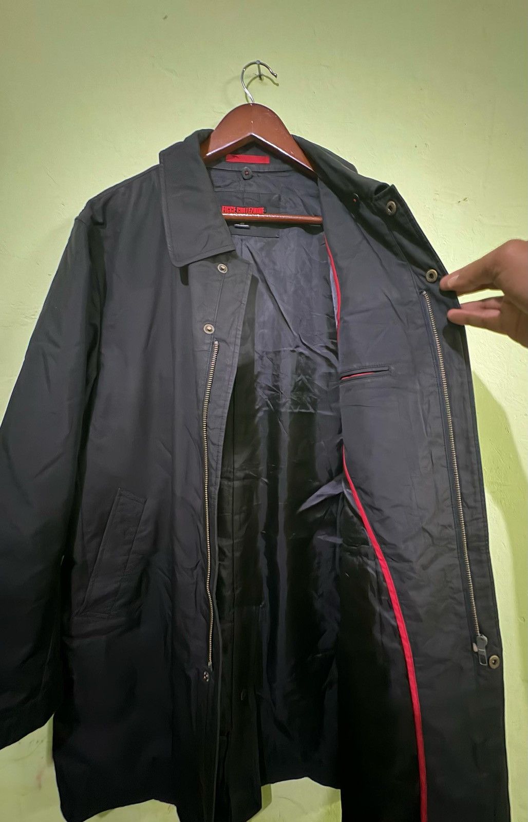 Japanese Brand × Yoshiyuki Konishi Yoshiyuki Konishi Ficce Long Jacket Black Color Design Size US M / EU 48-50 / 2 - 5 Thumbnail