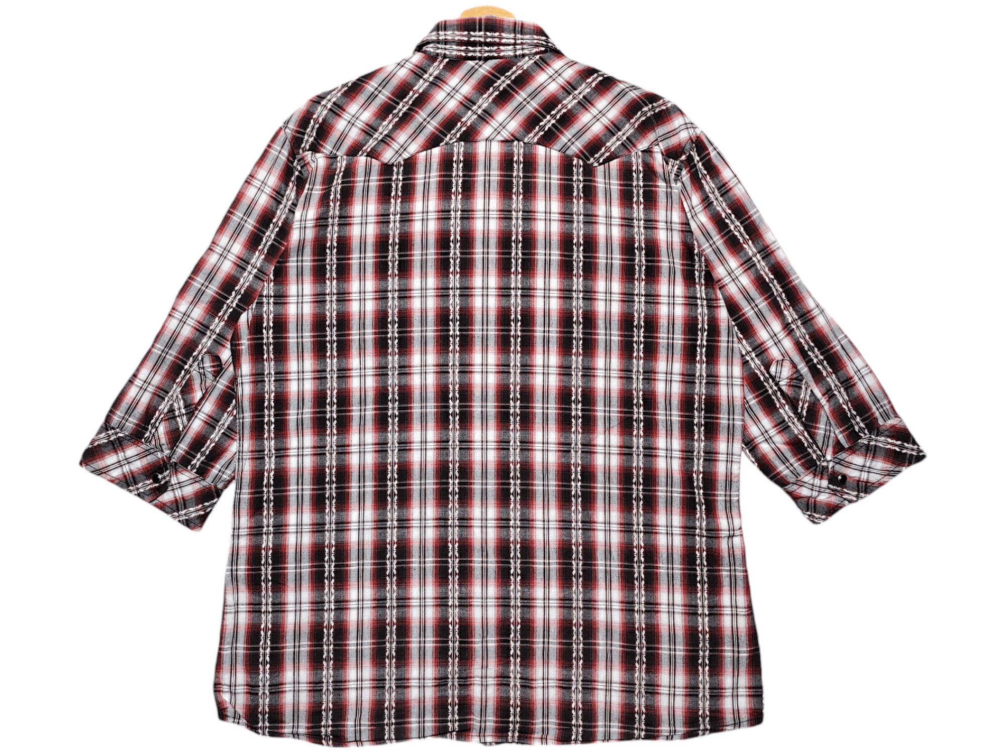 Cowboy Equipment × Flannel × Vintage Sorridere Western Flannel Shirt 3Q Size US L / EU 52-54 / 3 - 2 Thumbnail