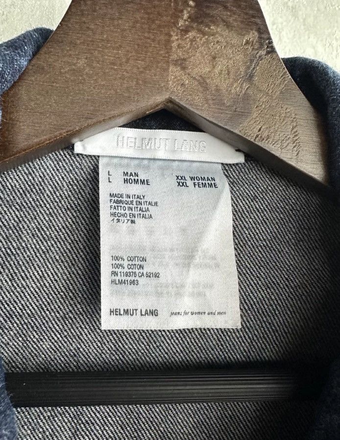 Helmut Lang Helmut Lang offset denim jacket 2412-Nextarrow Size US L / EU 52-54 / 3 - 4 Thumbnail