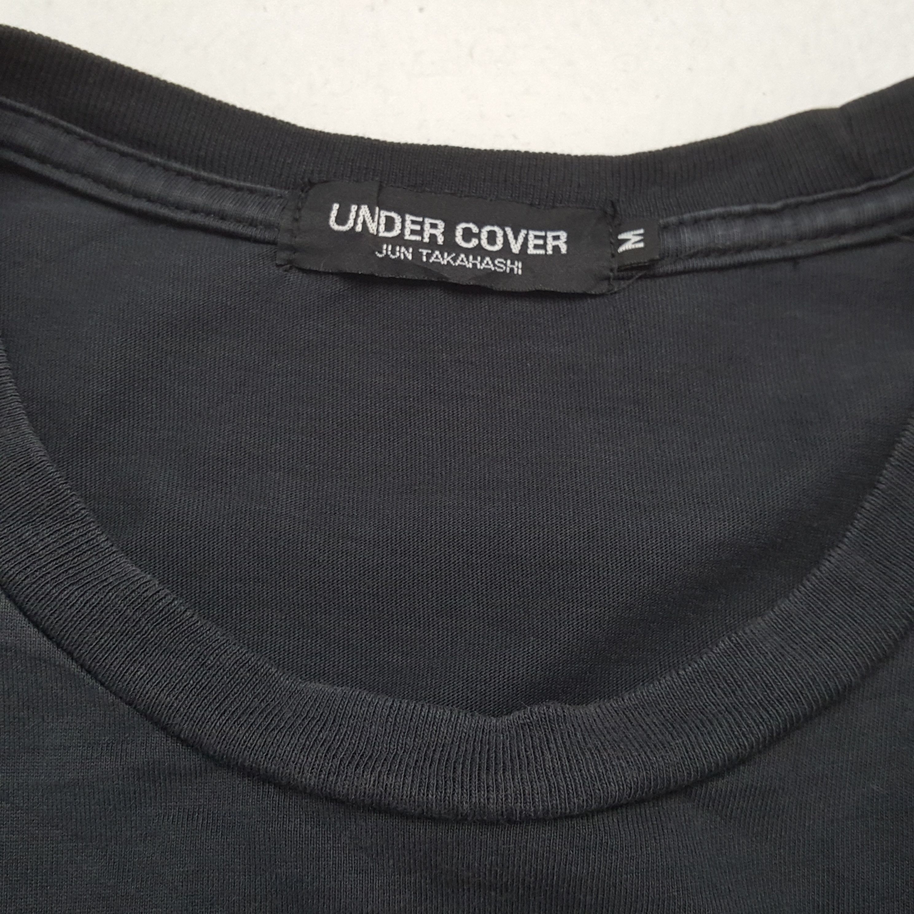 Jun Takahashi × Undercover × Vintage Vintage UNDERCOVER JUN TAKAHASHI Brand T-Shirts c154n49 Size US S / EU 44-46 / 1 - 7 Thumbnail