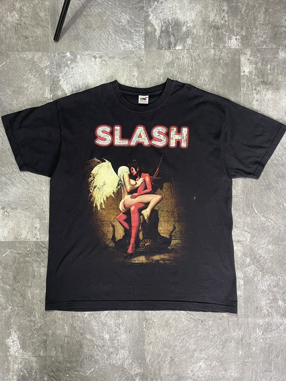 Band Tees Vintage Y2K Sexy Babe Skulls Vamp Devil Dear Horror Tee Size US XL / EU 56 / 4 - 1 Thumbnail