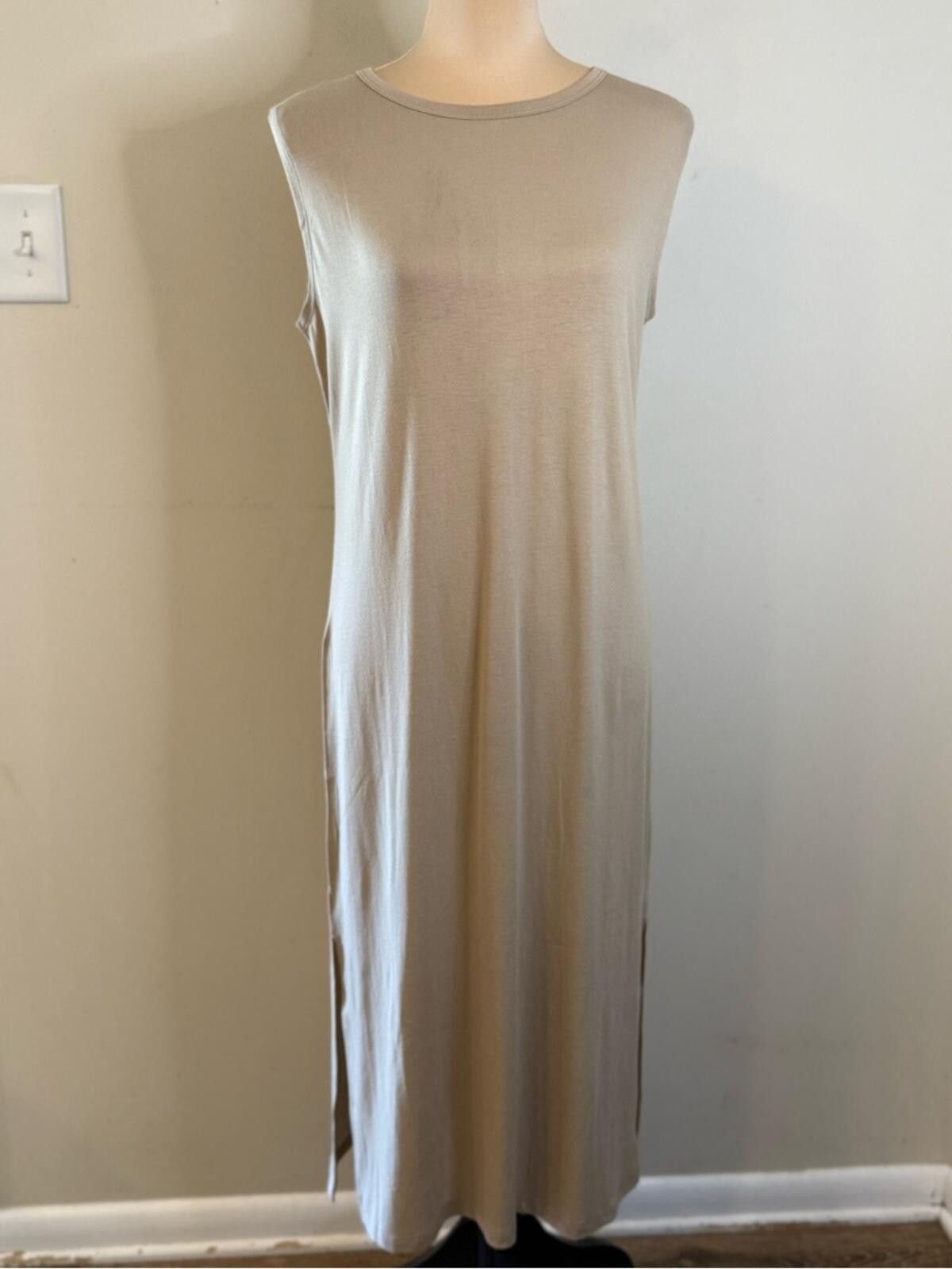 Other Zyia Active Warm Sand Monetery tan tank maxi dress SZ M Size M / US 6-8 / IT 42-44 - 1 Thumbnail
