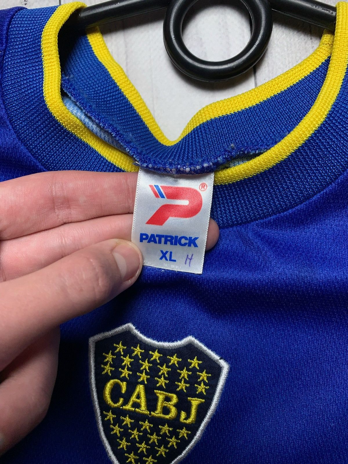 Vintage Vintage Boca Juniors soccer tee rare 10 shirt Size XL Size US XL / EU 56 / 4 - 4 Thumbnail