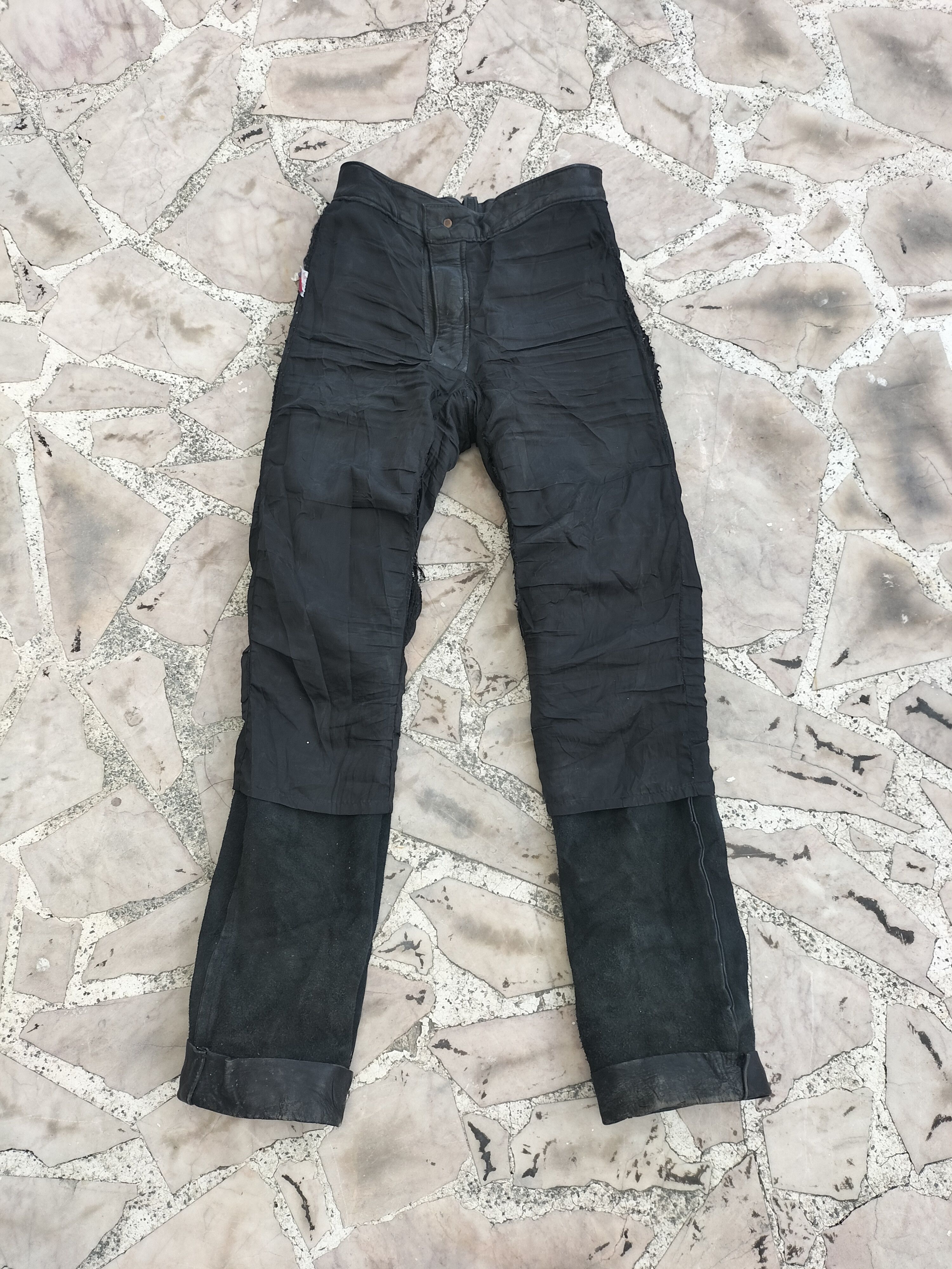 Schott Schott Genuine Leather Leather Pants Vintage Size 26" / US 2 / IT 38 - 12 Thumbnail