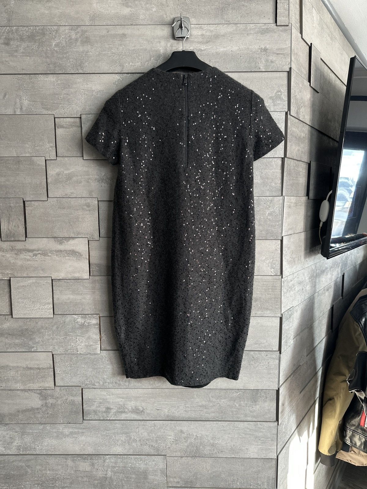 Brunello Cucinelli Brunello Cucinelli cashmere sequin knit dress Size S / US 4 / IT 40 - 2 Thumbnail