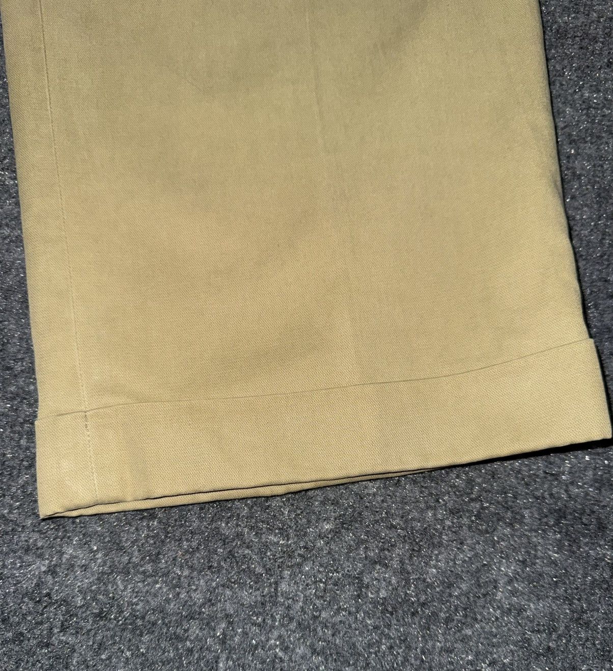 Nordstrom Vintage Nordstrom Pleated Chinos Khaki Tencel Blend 34x30 Size US 34 / EU 50 - 4 Thumbnail