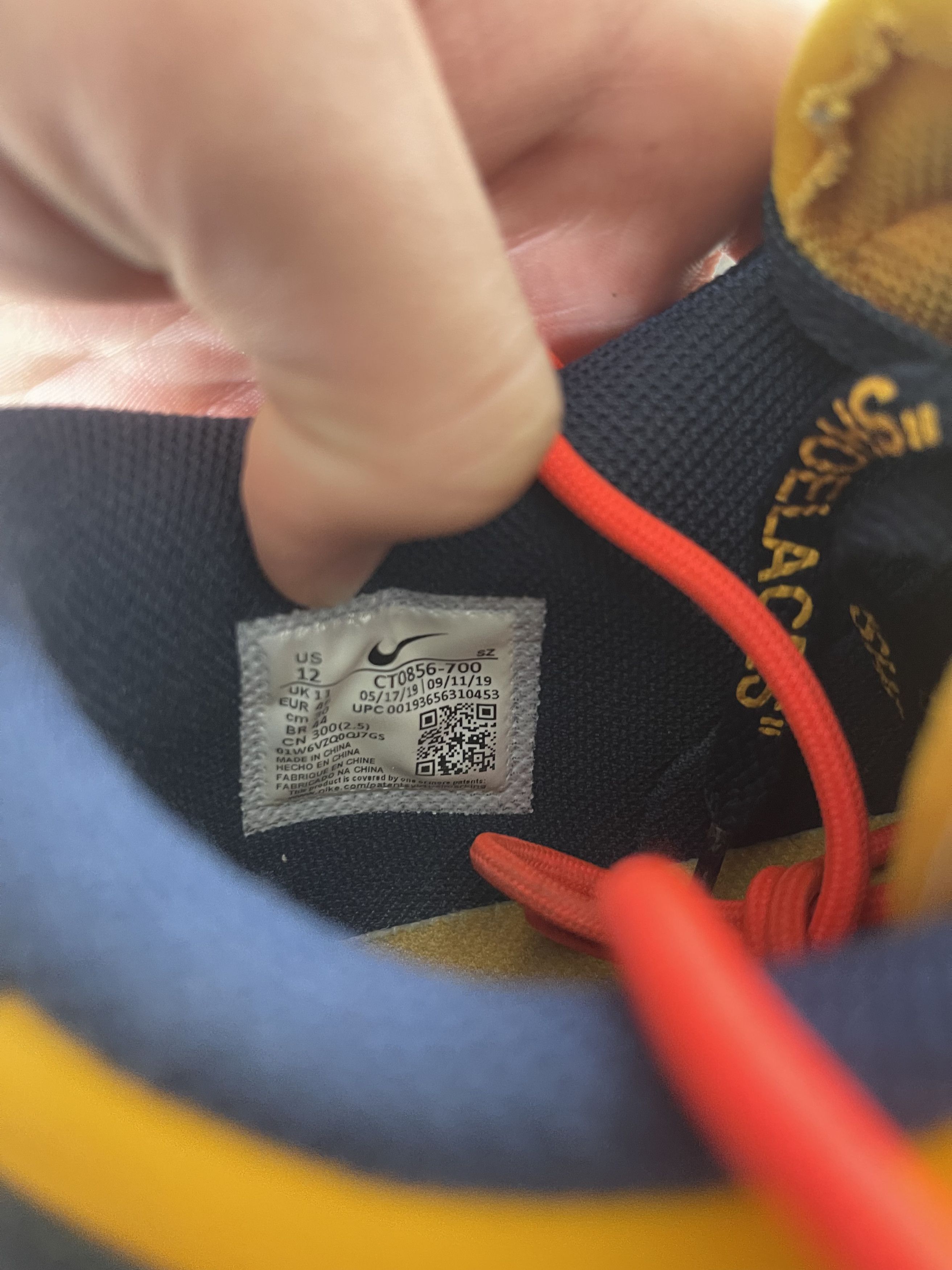 Nike × Off-White Off White Dunk Low Michigan Size 12 Size US 12 / EU 45 - 6 Thumbnail