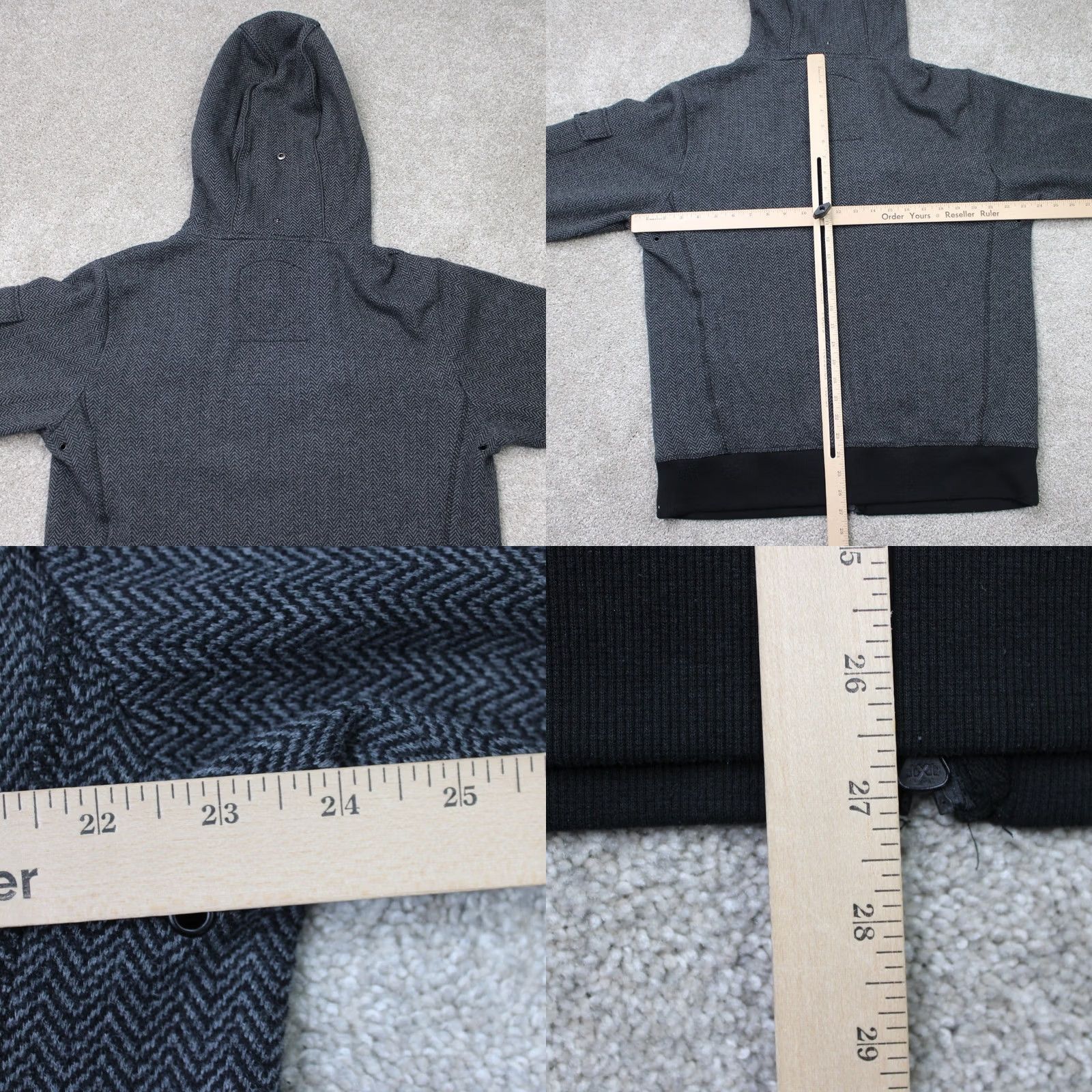 Vintage Adv3nture Jacket Mens Large Gray Limited Edition Hooded Full Zip 3-in-1 Coat Shirt Hoodie Mens L Gray Limited Edition Zip Hoodie Full Zip Jacket Coat Size US L / EU 52-54 / 3 - 9 Thumbnail