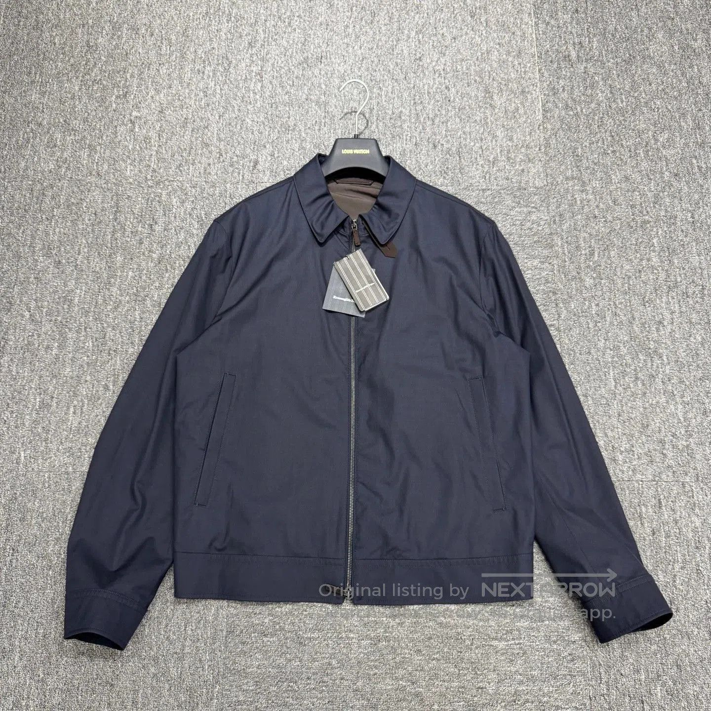 Ermenegildo Zegna Blue Zip. Size US L / EU 52-54 / 3 - 1 Thumbnail