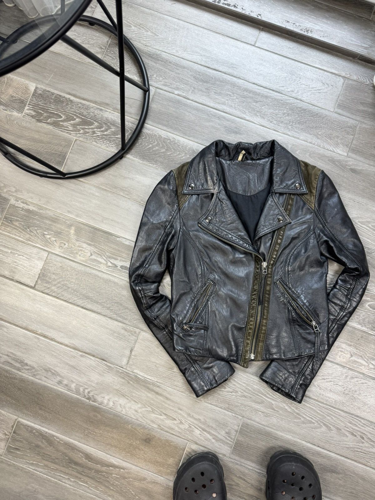 Vintage Vintage Diesel Style Hype Leather Y2K Jacket Size M / US 6-8 / IT 42-44 - 2 Thumbnail
