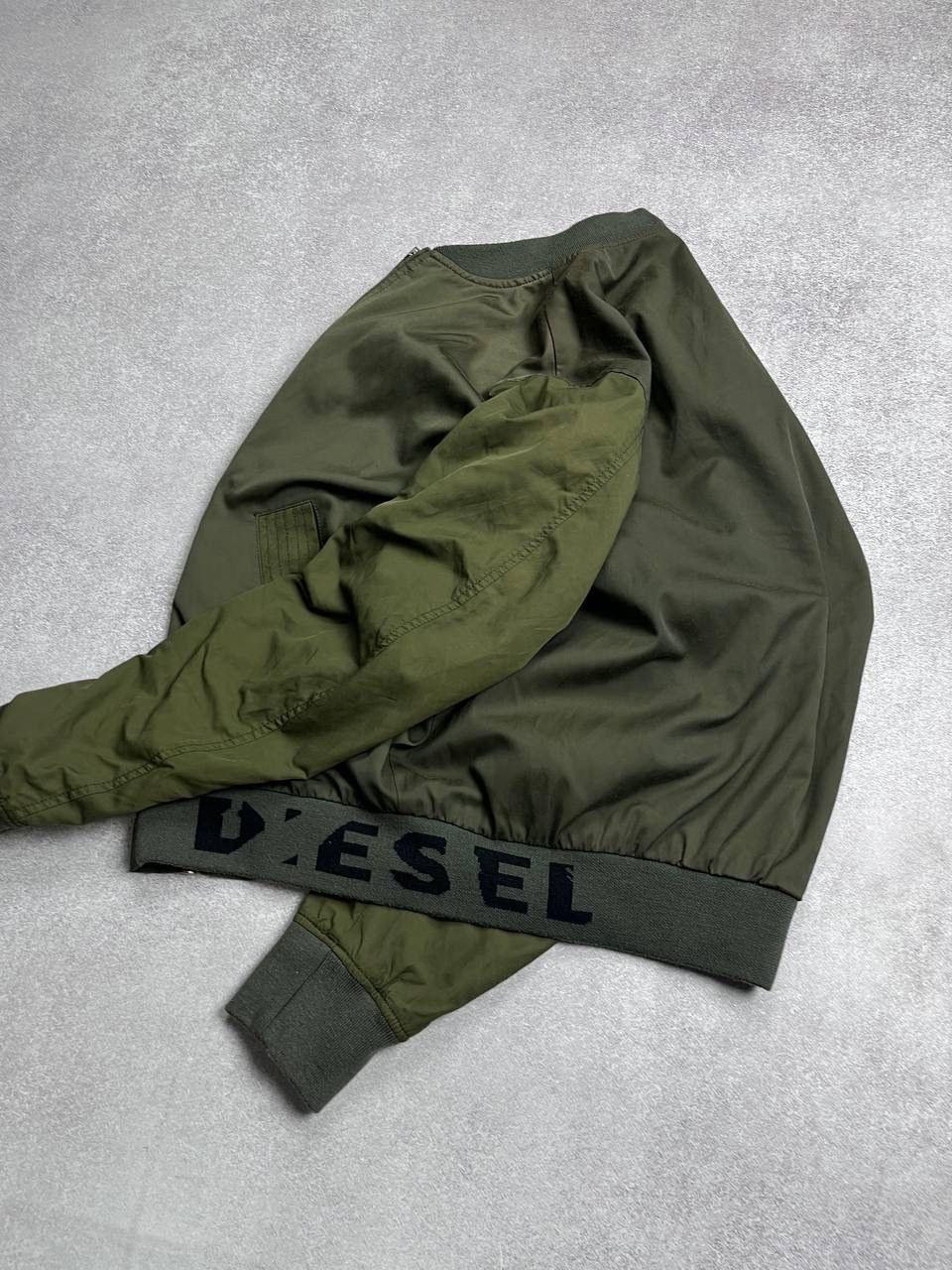 Diesel Vintage Diesel Archival Oversized Bomber Jacket Y2K XL Size US XL / EU 56 / 4 - 10 Thumbnail