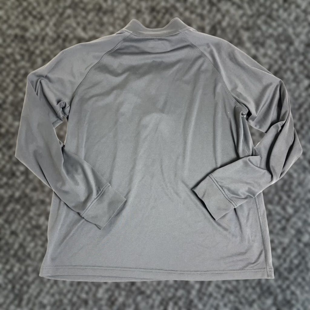 Under Armour Under Armour Long Sleeve Top JZ85 Gray L Regular Men Quarter Zip All Seasons Sports Activewear Size US L / EU 52-54 / 3 - 1 Thumbnail
