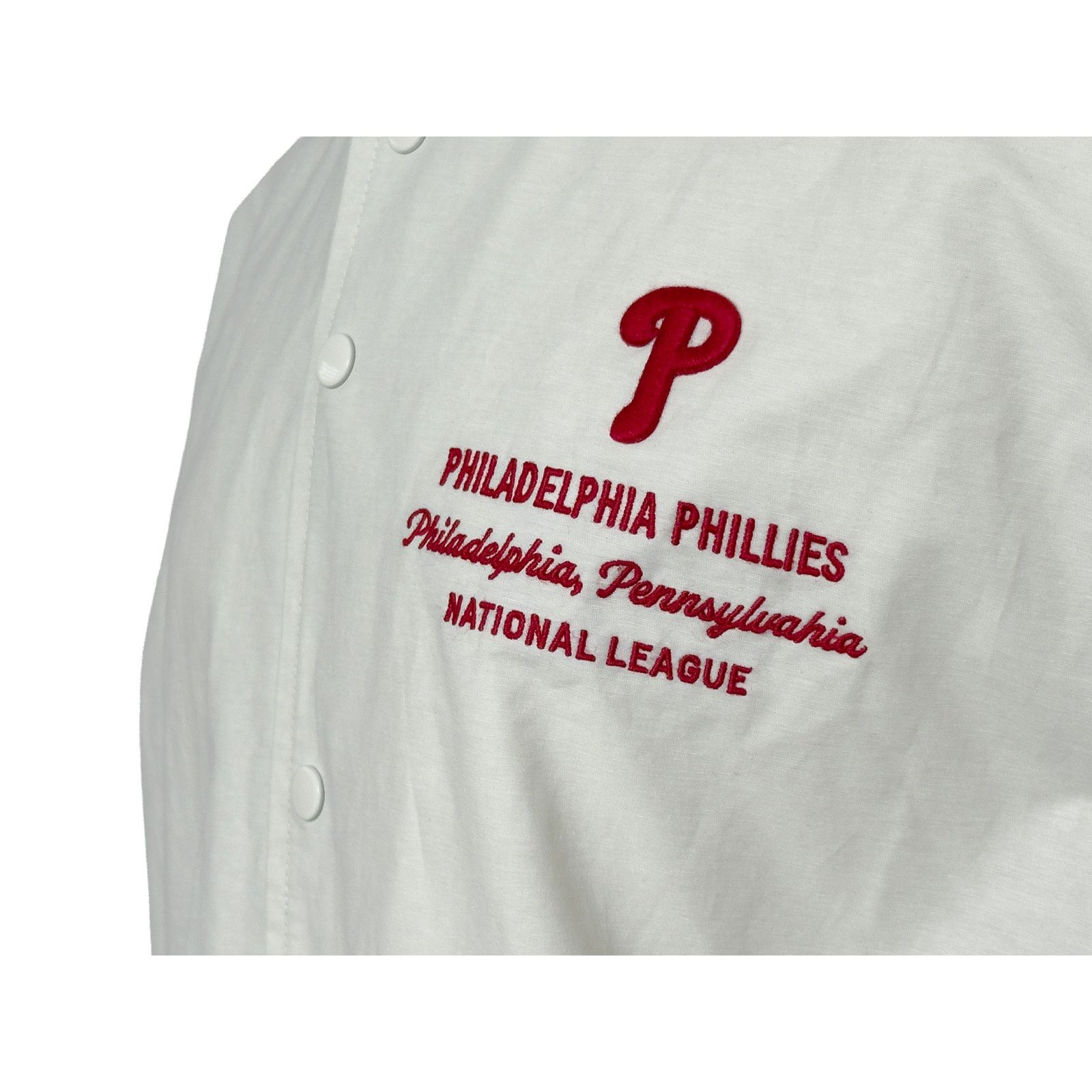 47 '47 Philadelphia Phillies Twill Jacket Men's Medium NWT Size US M / EU 48-50 / 2 - 4 Thumbnail