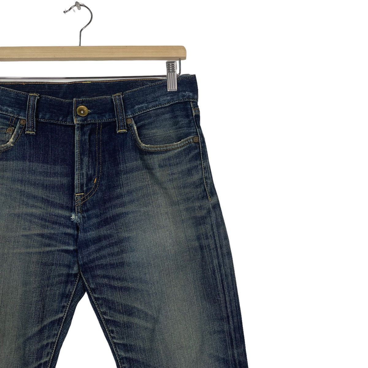 Uniqlo Uniqlo UJ Distressed Flare Jeans Size US 31 - 5 Thumbnail