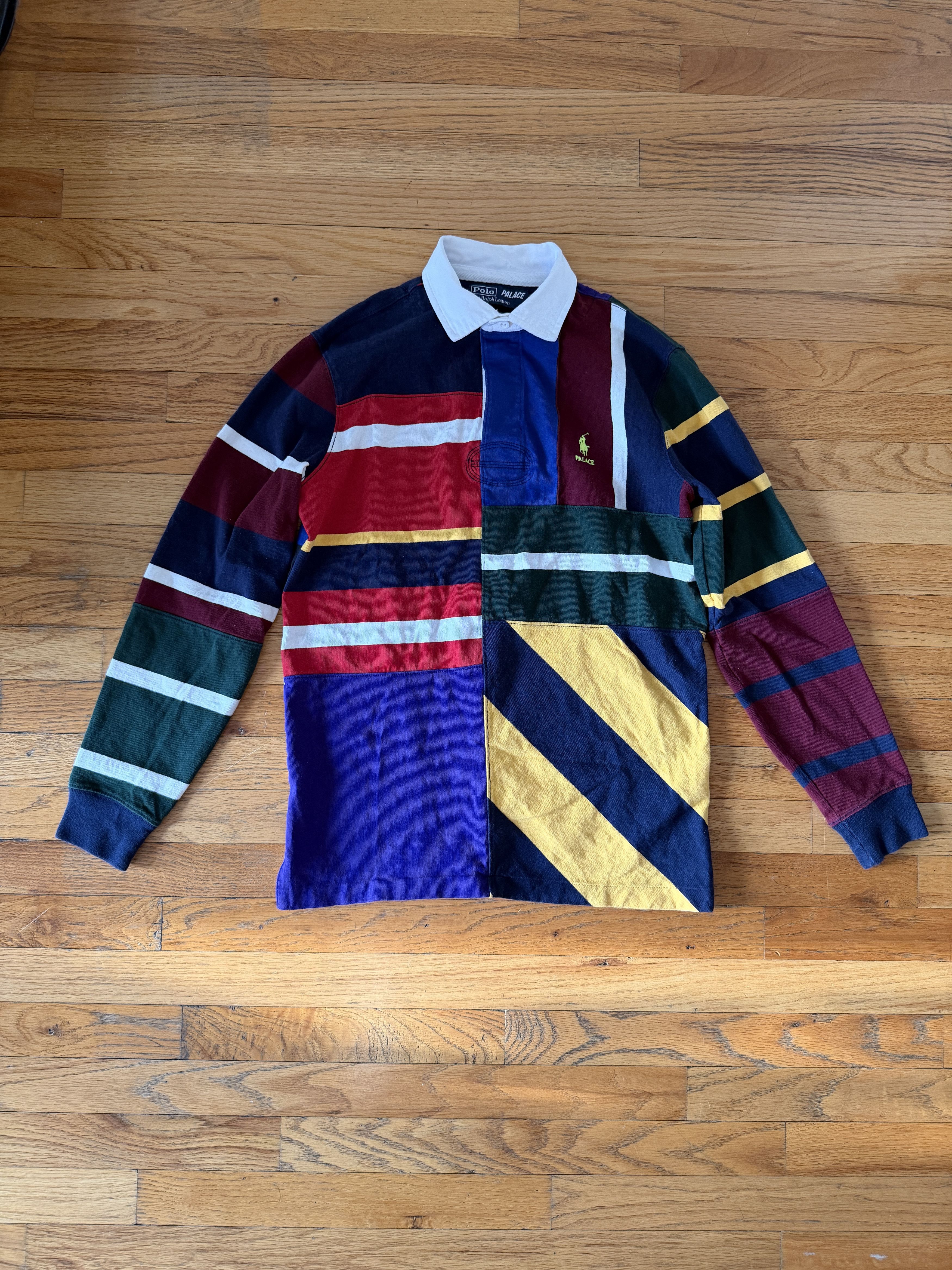 Palace Ralph Lauren Pieced Rugby | Grailed