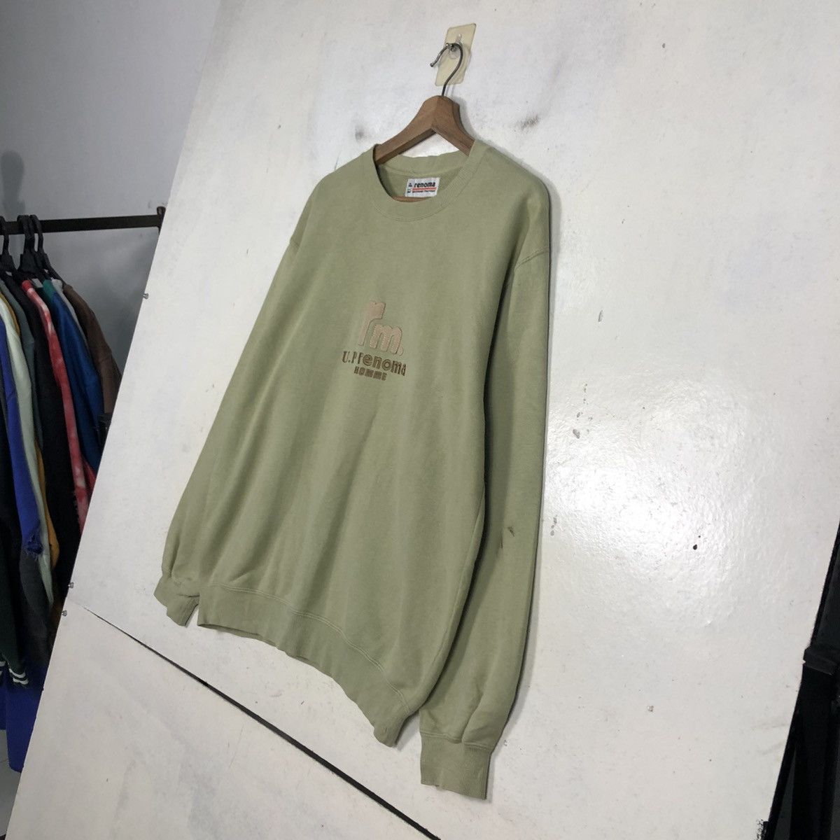 Japanese Brand 📌Vintage Sweatshirt Crewneck UP Renoma Size US L / EU 52-54 / 3 - 4 Thumbnail