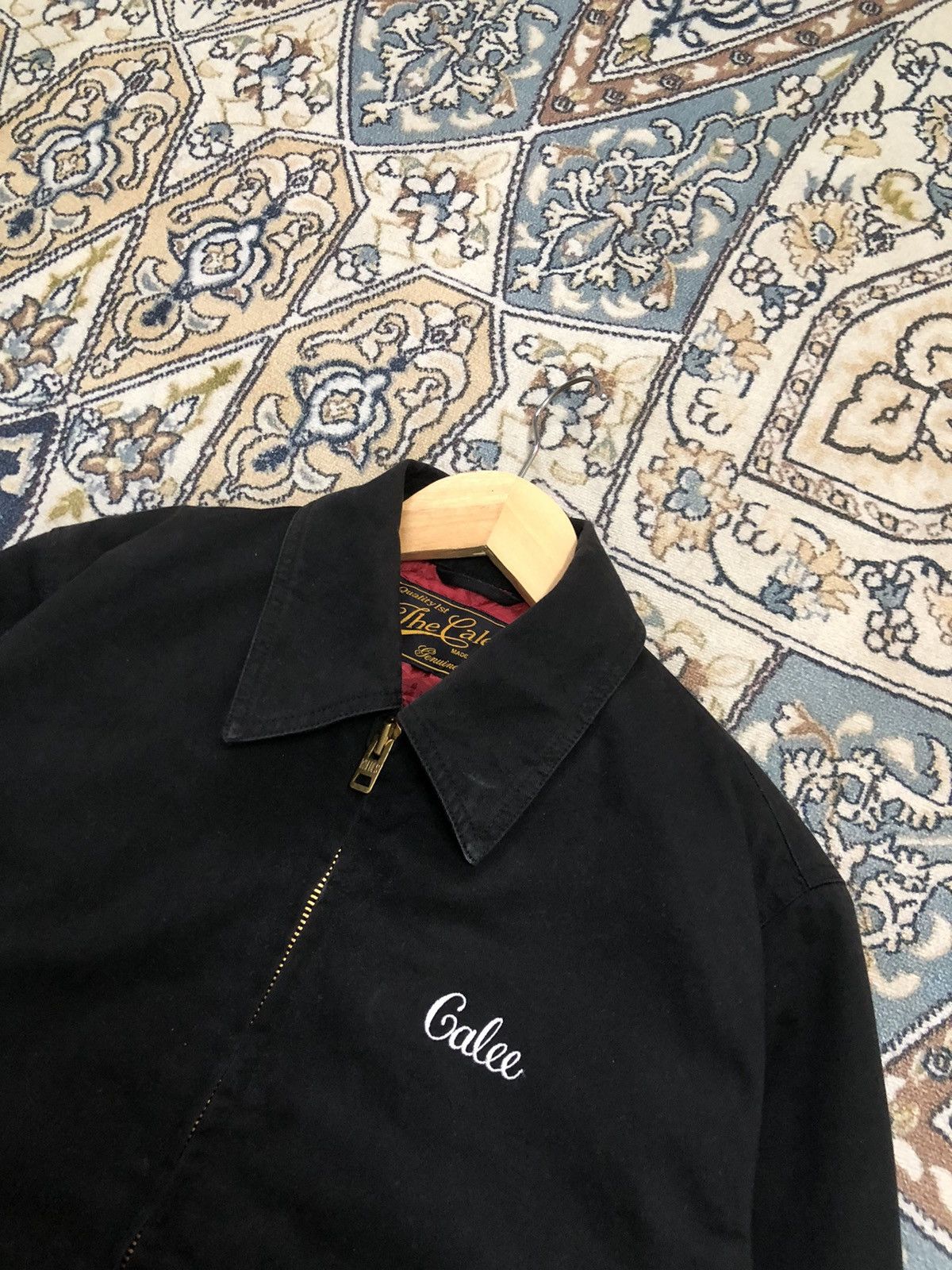 Japanese Brand Vtg Calee King of The Roat Embroidery Skull Trucker Jacket Size US M / EU 48-50 / 2 - 4 Thumbnail