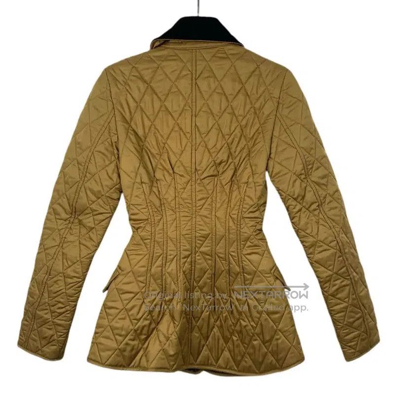 Burberry Burberry Women's Brown Quilted Cotton Jacket. Size XXS / US 00 / IT 34 - 2 Thumbnail