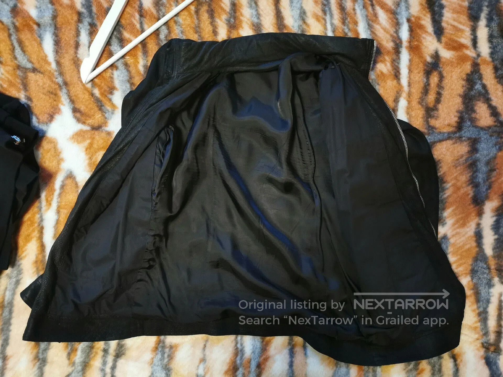 Rick Owens Rick Owens Black Leather Jacket Size 50. Size US M / EU 48-50 / 2 - 4 Thumbnail