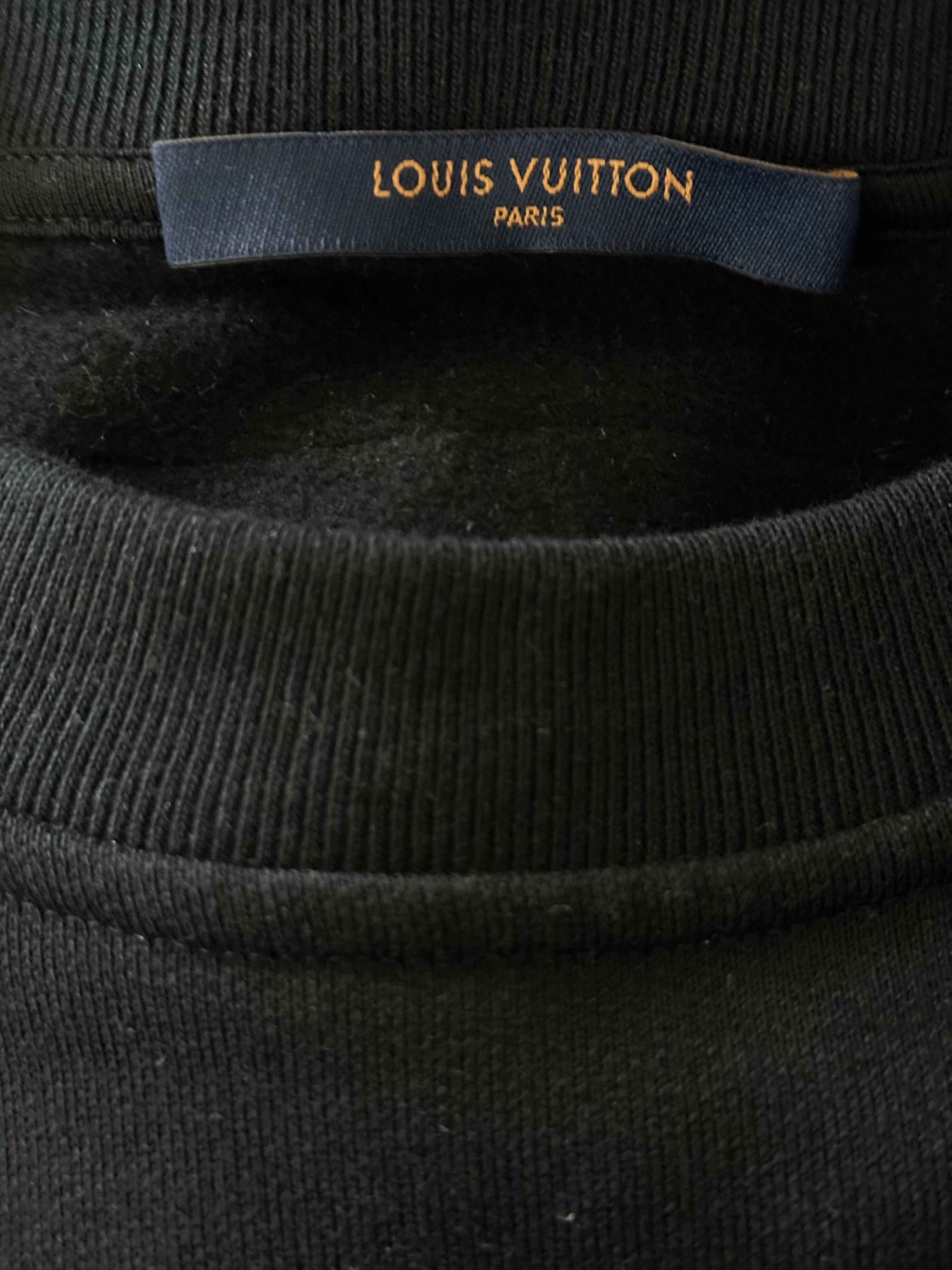 Louis Vuitton Louis Vuitton Black & Gold Music Line Embroidered Sweater Size US S / EU 44-46 / 1 - 3 Thumbnail