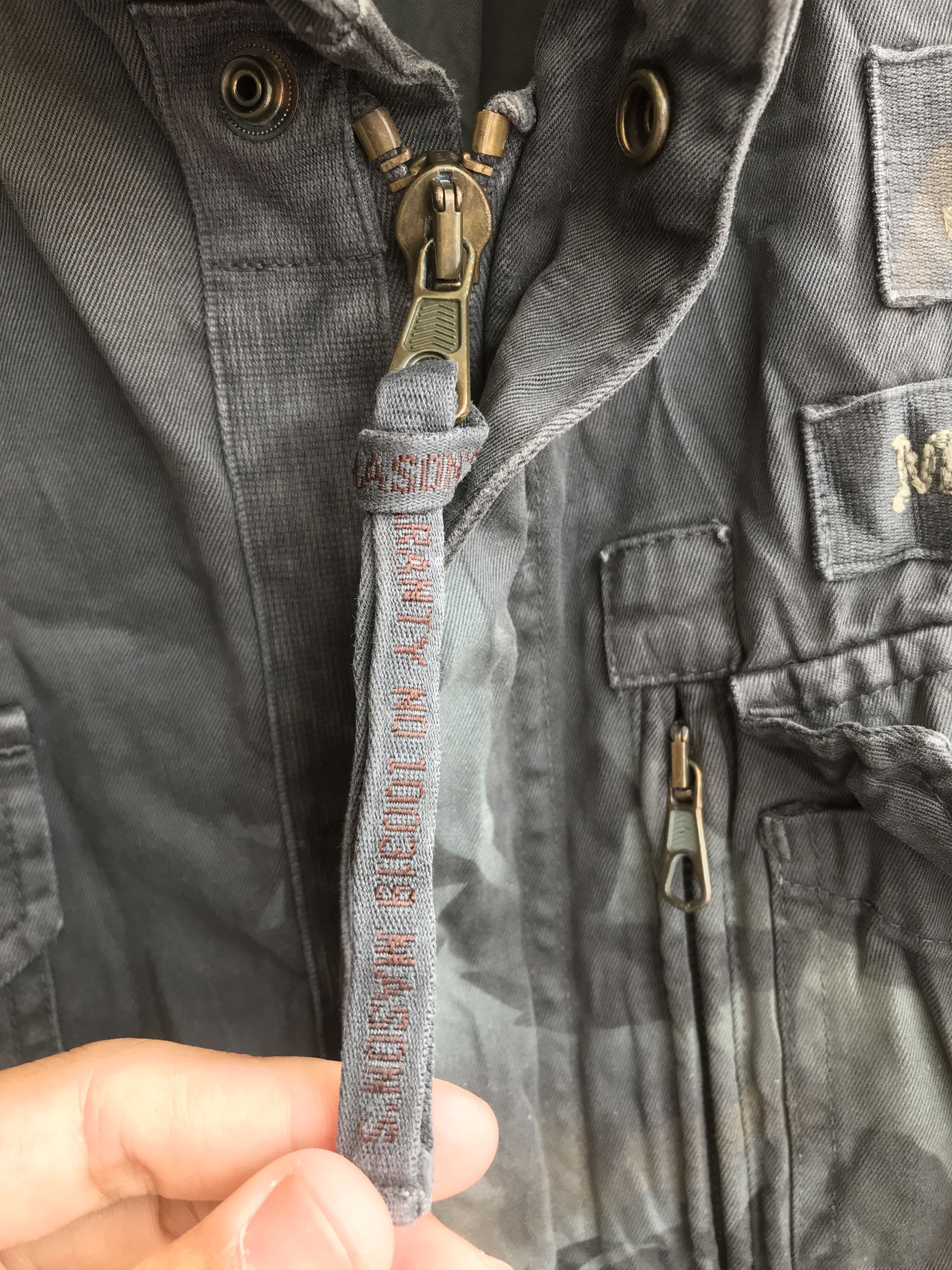 Japanese Brand Masons army jacket rare design Size US M / EU 48-50 / 2 - 6 Thumbnail