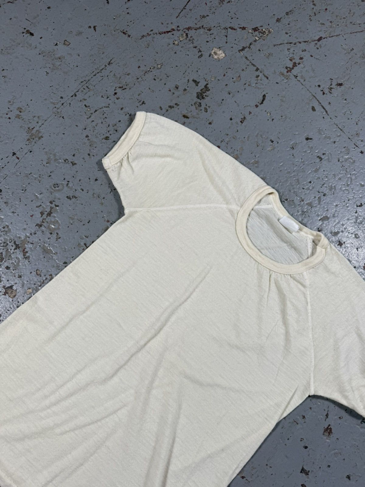 Other Vintage Single Stitch Blank Baby Compression Tight Tee Size US M / EU 48-50 / 2 - 4 Thumbnail