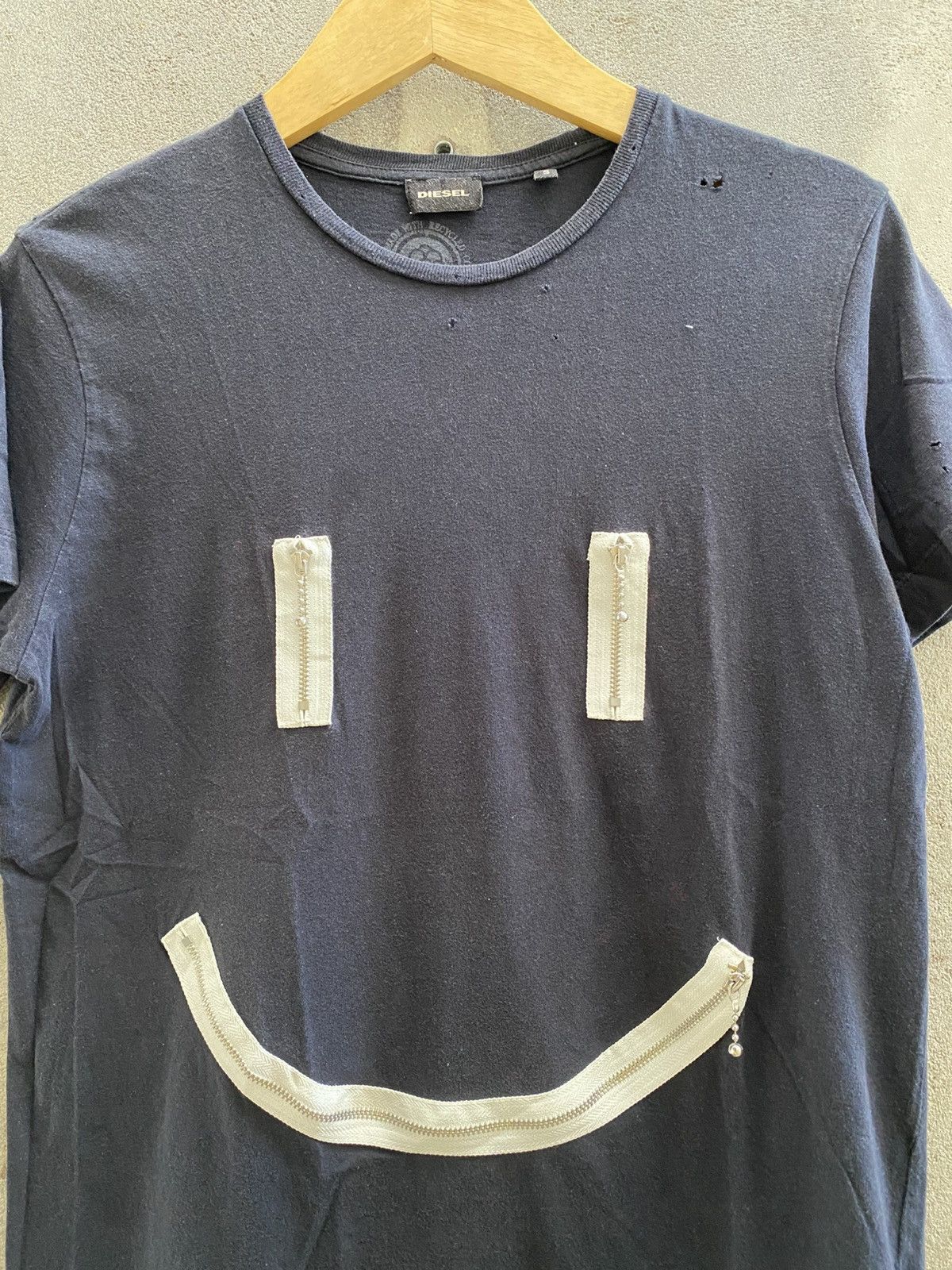 Diesel 💸BINDINGOFFER💸Vintage Diesel retslteing smile Size US S / EU 44-46 / 1 - 8 Thumbnail
