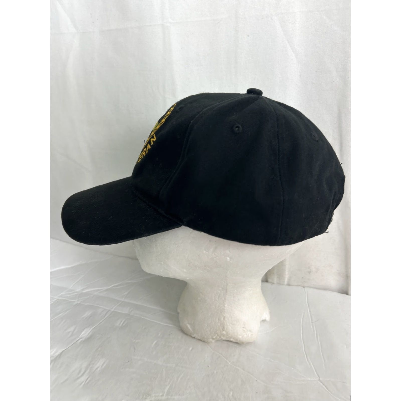 Rothco Vietnam Veteran Hat Black Rothco Adjustable Strap Back Baseball Cap Men One Size Size ONE SIZE - 6 Thumbnail