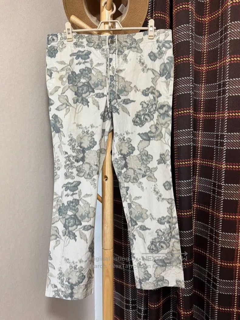 Hermes Hermes Silk and cotton blended casual pants Size 27" / US 4 / IT 40 - 1 Thumbnail