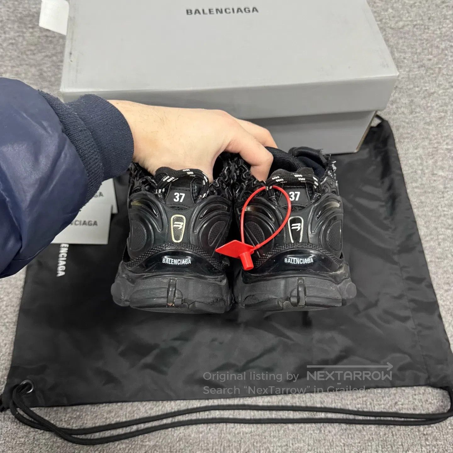 Balenciaga Balenciaga Runner's low-top sneakers| Size US 6.5 / IT 36.5 - 5 Thumbnail