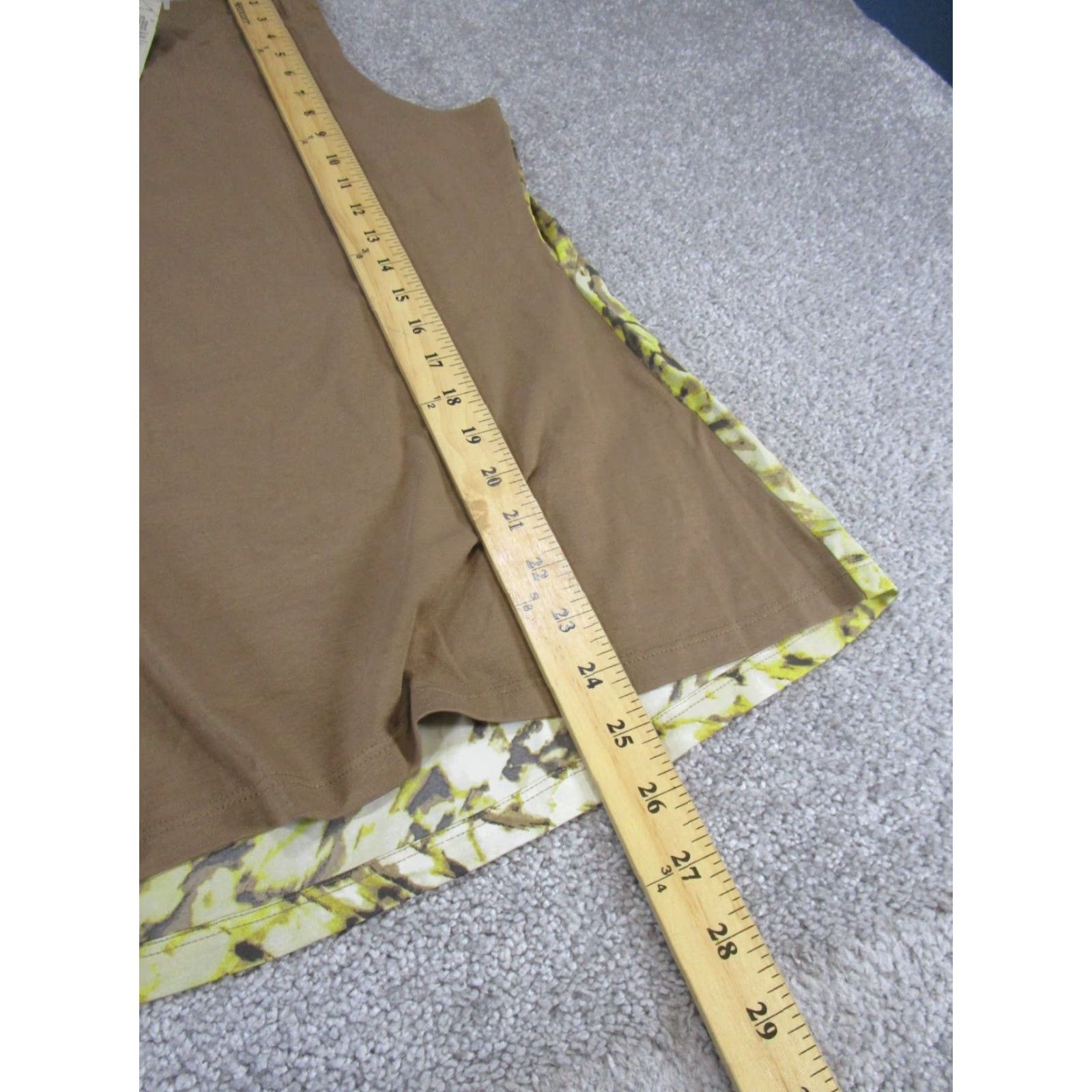 Vintage ANN TAYLOR Shirt Womens Large Sleeveless Yellow Camisole NEW Size L / US 10 / IT 46 - 4 Thumbnail