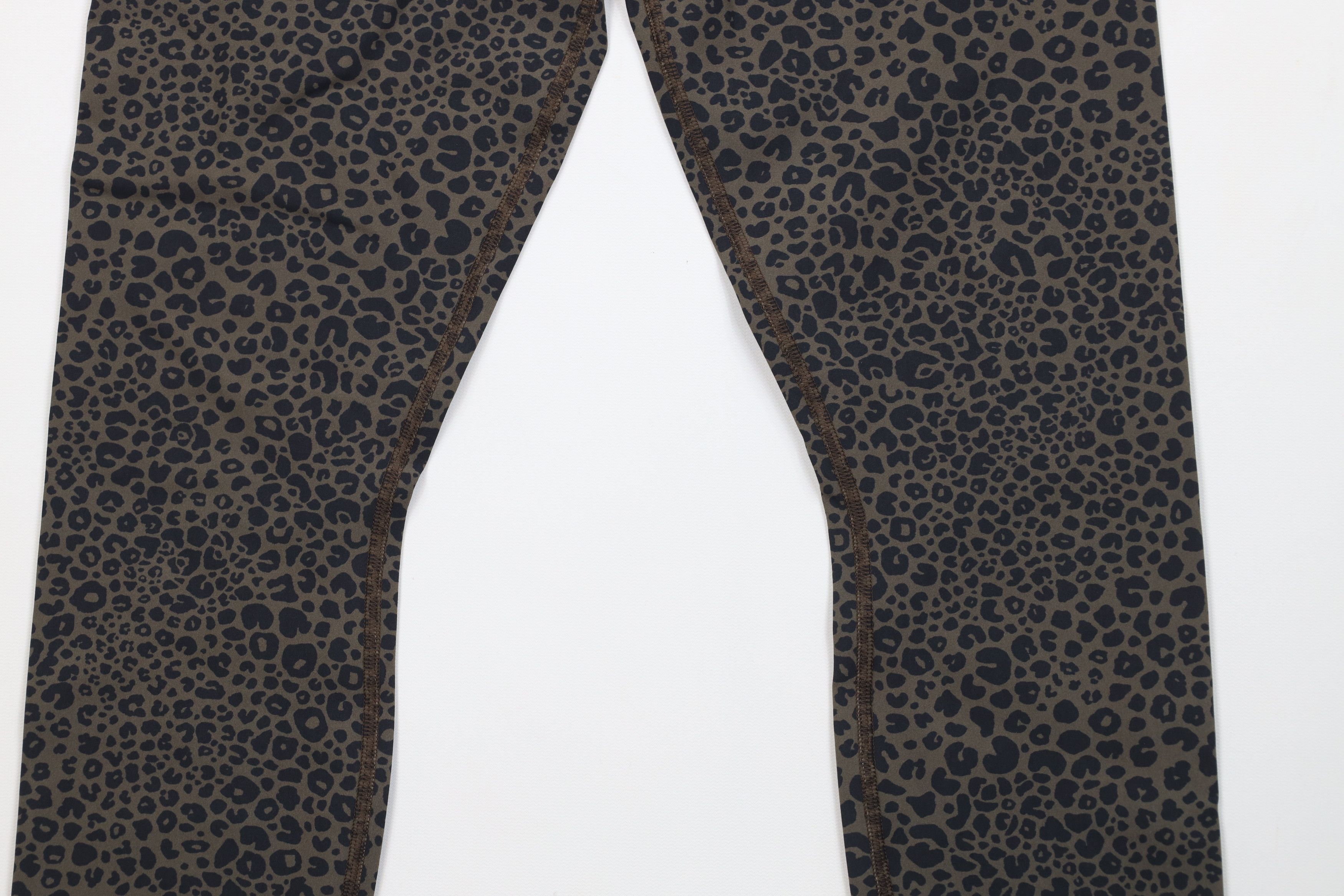 Vintage ALO High Waist Leopard Print Leggings Pants Yoga Running Size 25" / US 0 / IT 36 - 3 Thumbnail