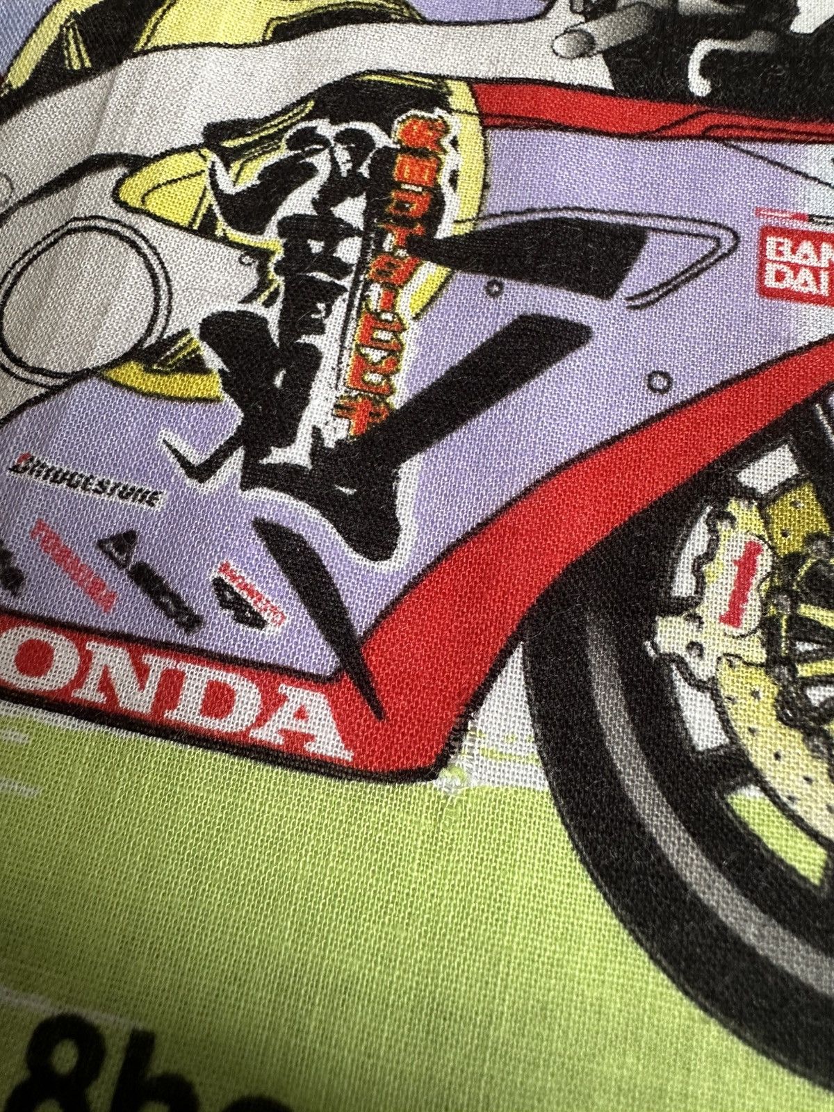 Honda × Vintage Vintage Honda Handkerchief/ Neckerchief/ Bandana Size ONE SIZE - 7 Thumbnail