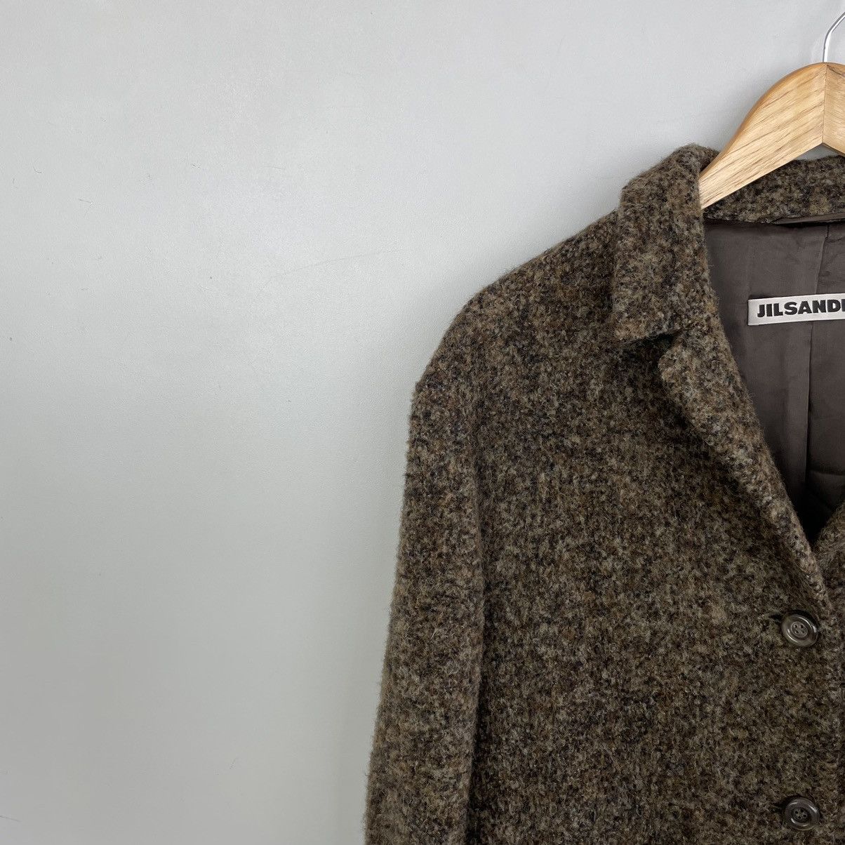 Designer × Jil Sander Wool cardi coat Jil Sander Brown wool alpaca size M Size M / US 6-8 / IT 42-44 - 11 Thumbnail