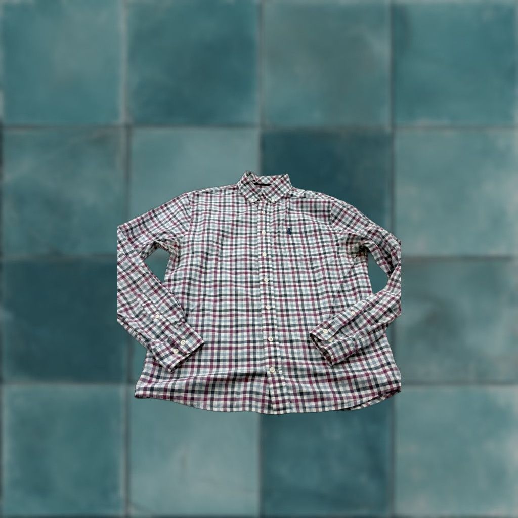 johnnie-O Johnnie-O Hangin Out Shirt Mens Medium Plaid Button Down Casual Size US M / EU 48-50 / 2 - 1 Thumbnail