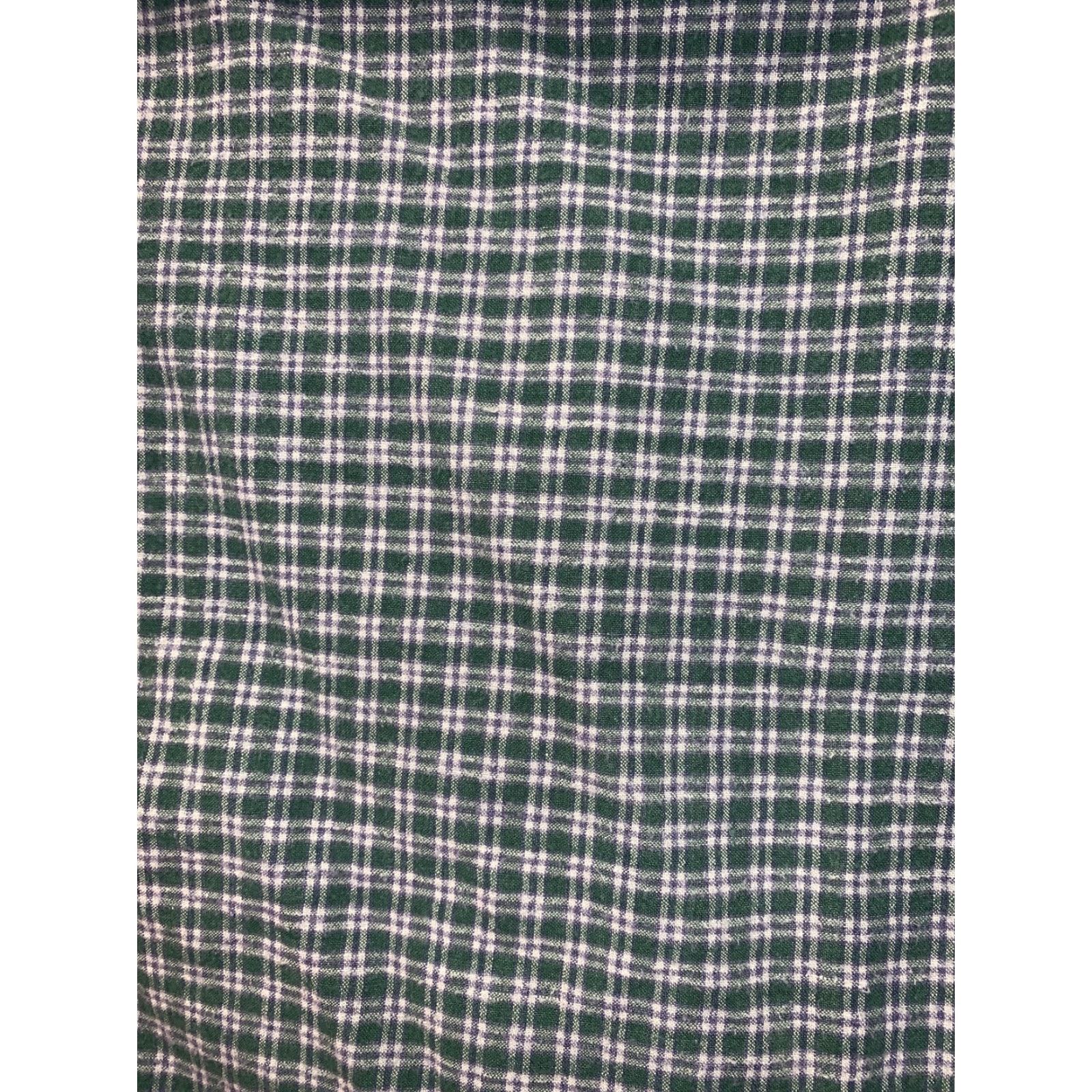 Northern Reflections VINTAGE Northern Reflections Shirt Plaid Green Sleeveless Hooded Womens Large L Shirt Size L / US 10 / IT 46 - 6 Thumbnail
