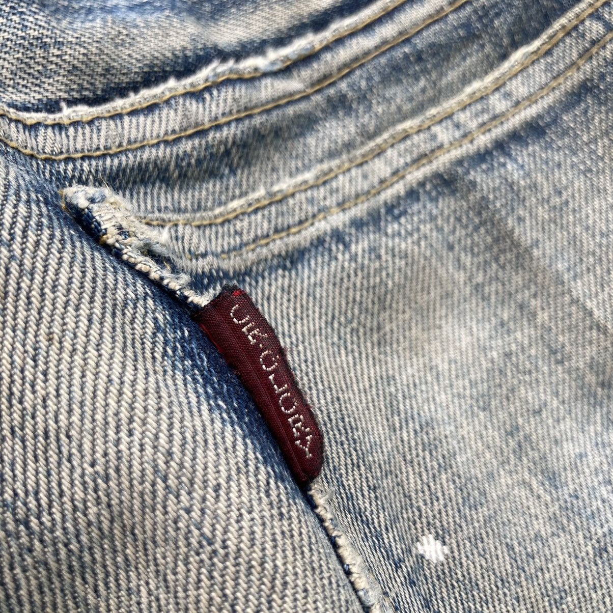 Or Glory × Vintage VINTAGE DISTRESSED OR GLORY UNION MADE JEANS Size US 32 / EU 48 - 12 Thumbnail