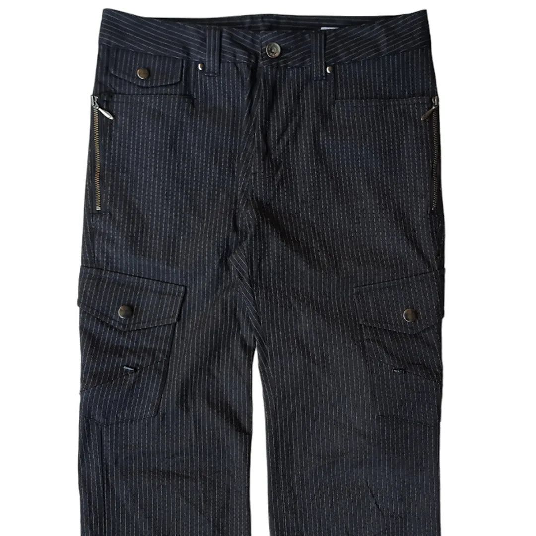 Ekam × Tornado Mart × semanticdesign Semantic Design Cargo Pin Strip Pants Size US 30 / EU 46 - 3 Thumbnail