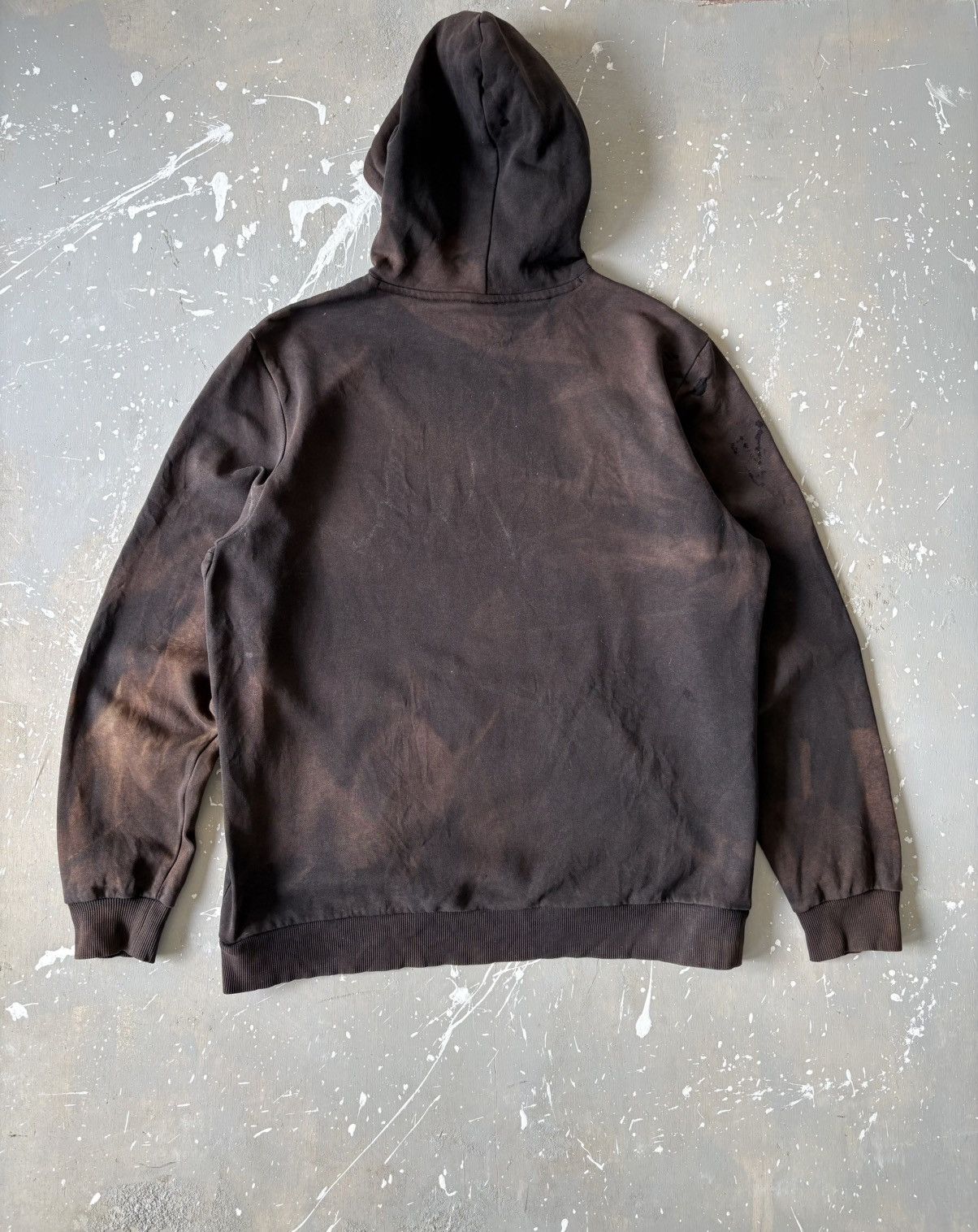 Puma Vintage Sunfaded Signature Logo Puma Hoodie Sweatshirt Size US XL / EU 56 / 4 - 10 Thumbnail