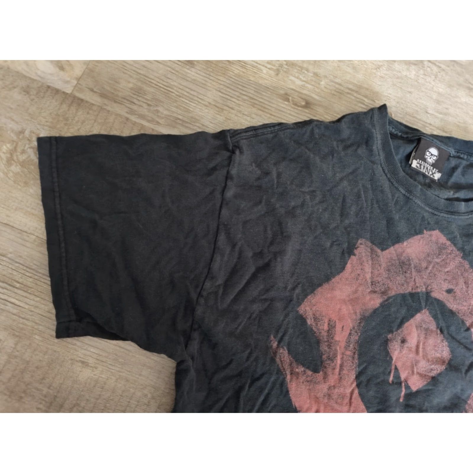 Vintage VINTAGE Blizzard World Of Warcraft Horde Logo T-Shirt Mens Large Black Graphic Print Y2K Video Games Size US L / EU 52-54 / 3 - 4 Thumbnail