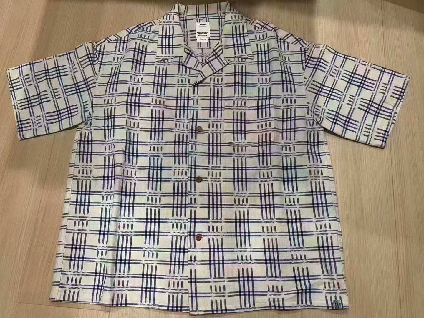 Visvim VISVIM 23AW CROSBY SHIRT S/S KASURI Size US L / EU 52-54 / 3 - 1 Thumbnail