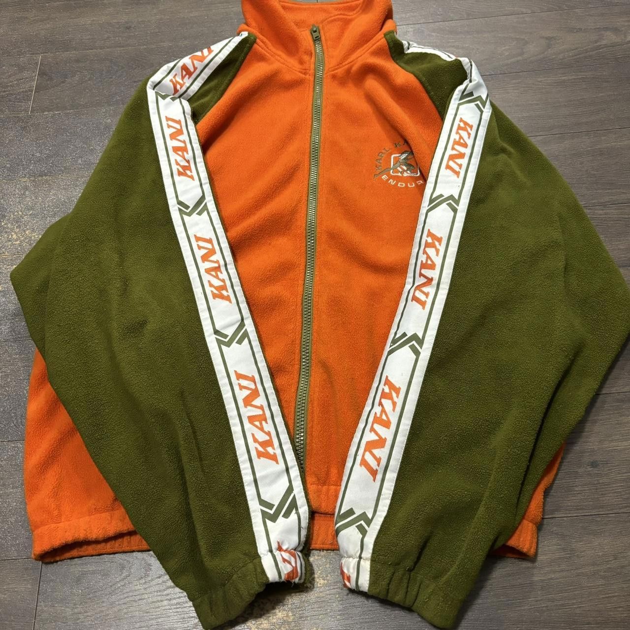 Karl Kani Vintage Karl Kani Endurance Collared Fleece Sweatshirt XL Size US XL / EU 56 / 4 - 4 Thumbnail