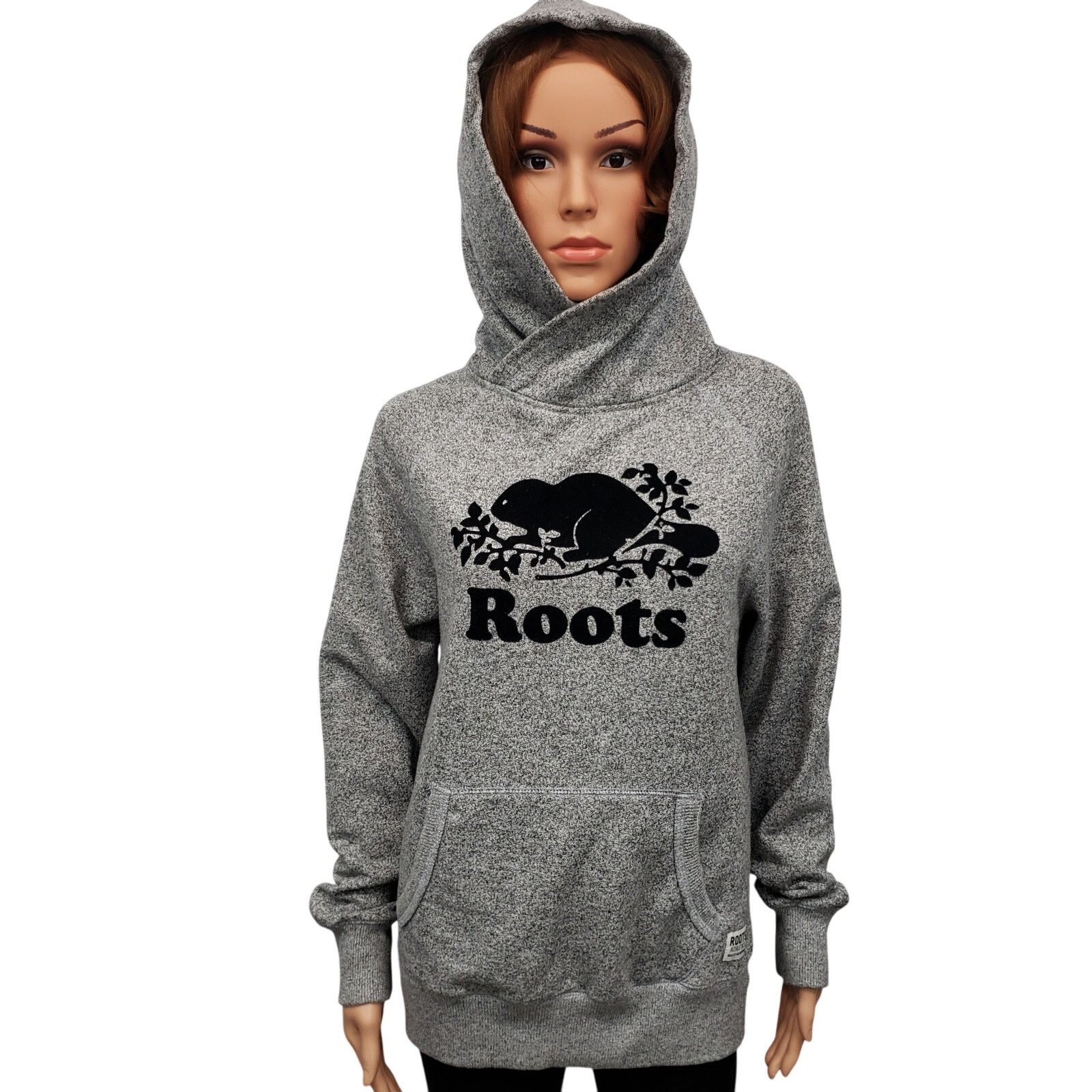 Roots Roots Salt and Pepper Original Kanga Hoodie Sweatshirt Unise Size XS / US 0-2 / IT 36-38 - 3 Thumbnail