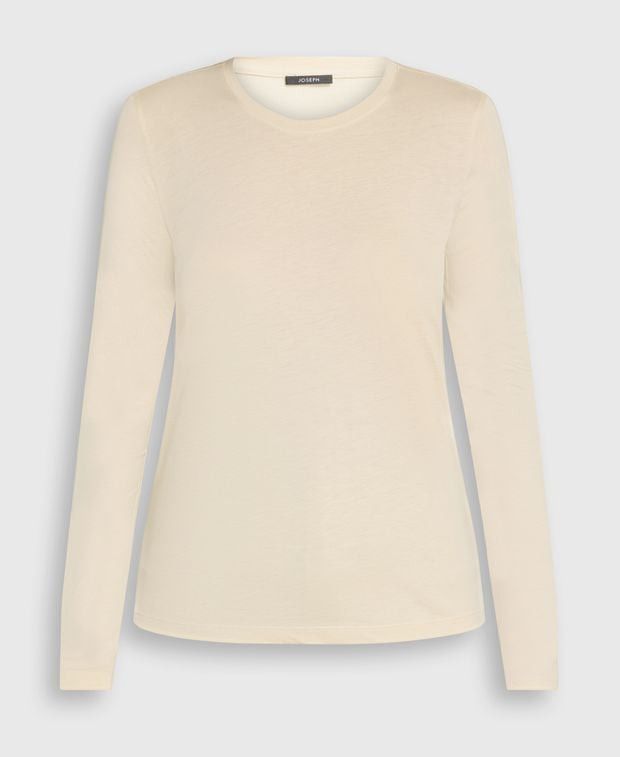 Joseph Silk-blend t-shirt Size S / US 4 / IT 40 - 1 Thumbnail