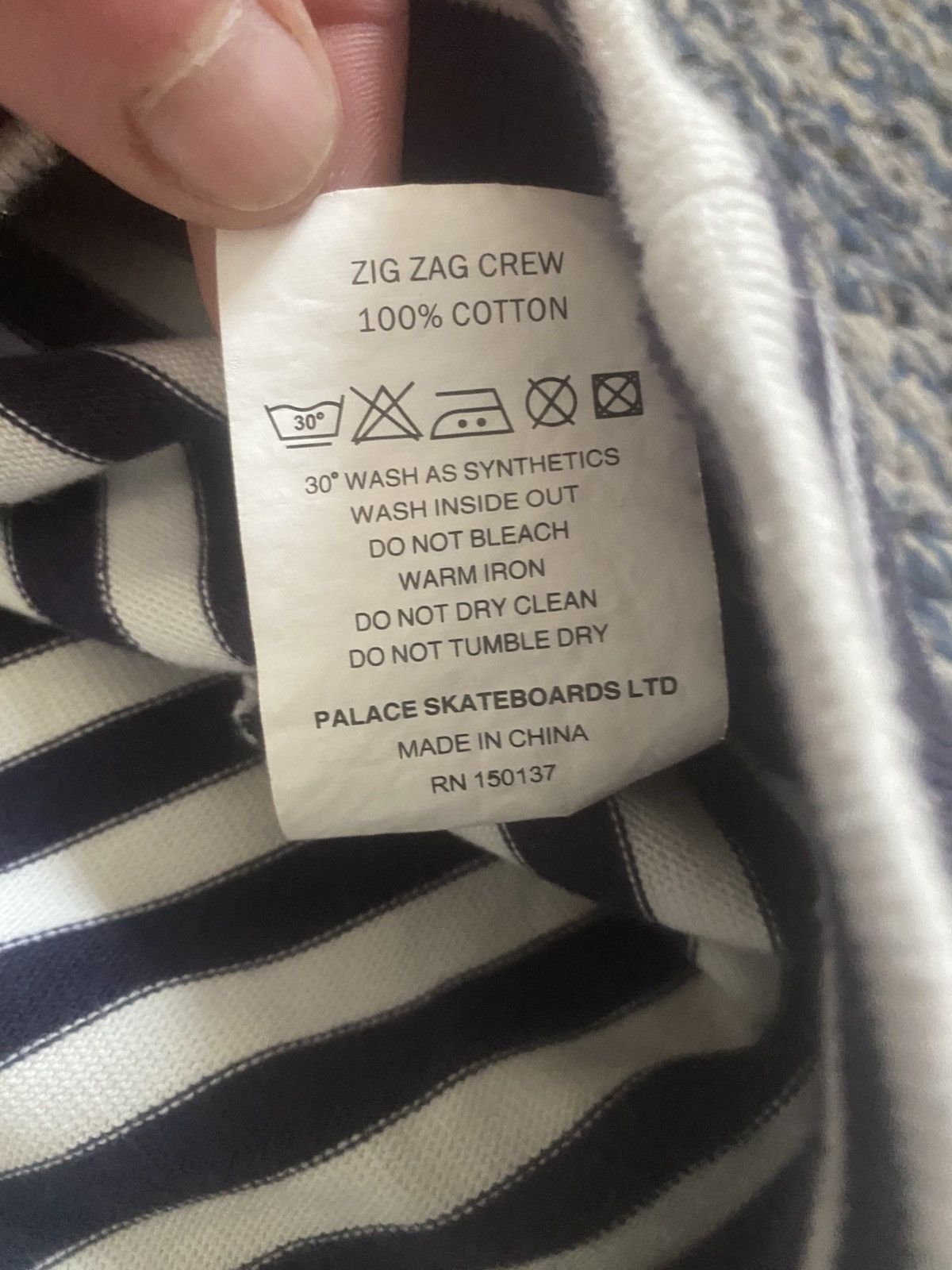 Palace Palace Zigzag 2019 Longsleeve Size US L / EU 52-54 / 3 - 5 Thumbnail