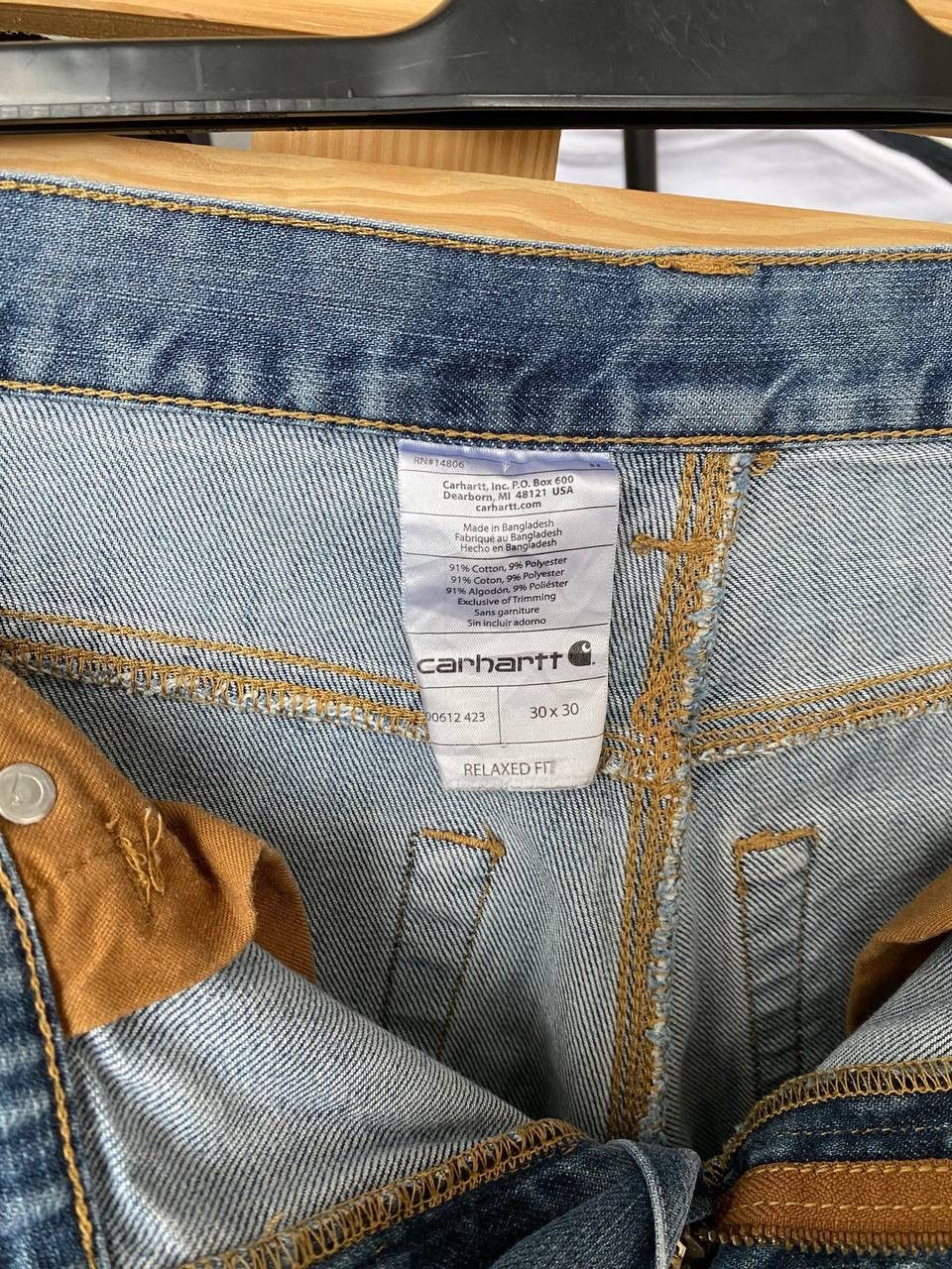 Carhartt Vintage Carhartt Carpenter Jeans size 30x30 Size US 30 / EU 46 - 8 Thumbnail