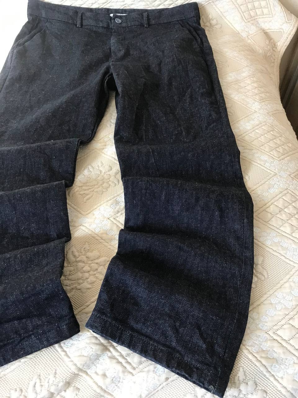 Other 🔥 Cruna Brera Mens Denim Trousers Italy Pants Size 52 Suit Size US 36 / EU 52 - 7 Thumbnail
