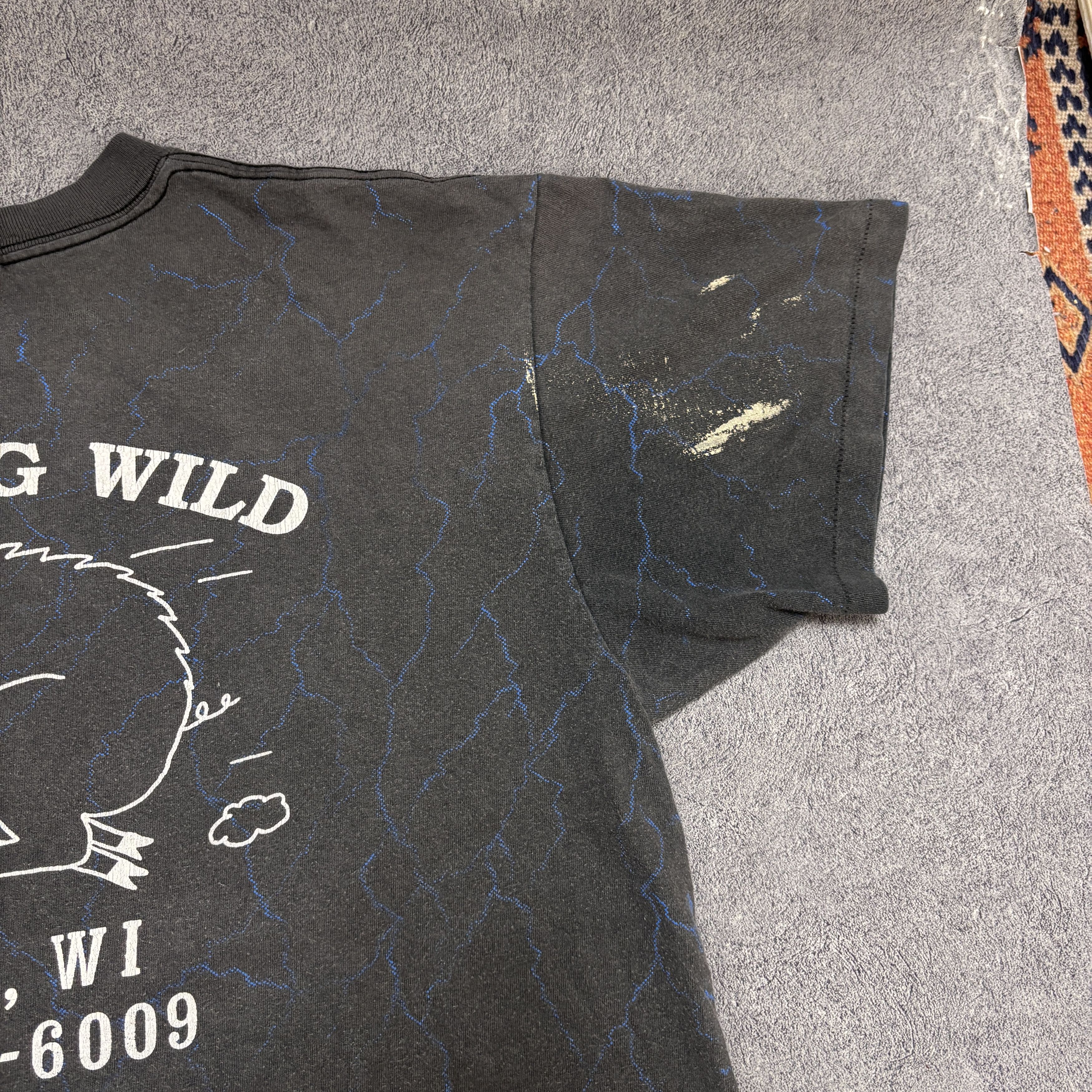 Vintage Vintage 3d Emblem Shirt 90s Single Stitch All Over Print Size US XL / EU 56 / 4 - 19 Thumbnail