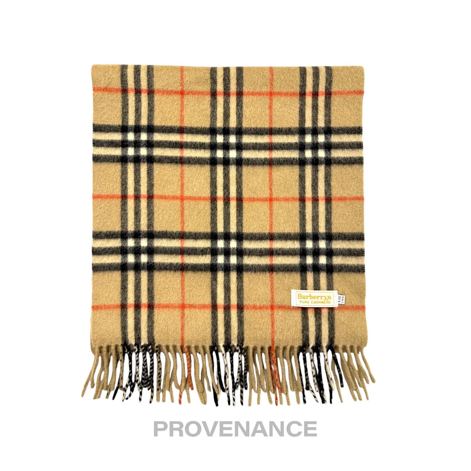 Burberry 🔴 Burberry Scarf - PURE CASHMERE Nova Check Size ONE SIZE - 1 Thumbnail