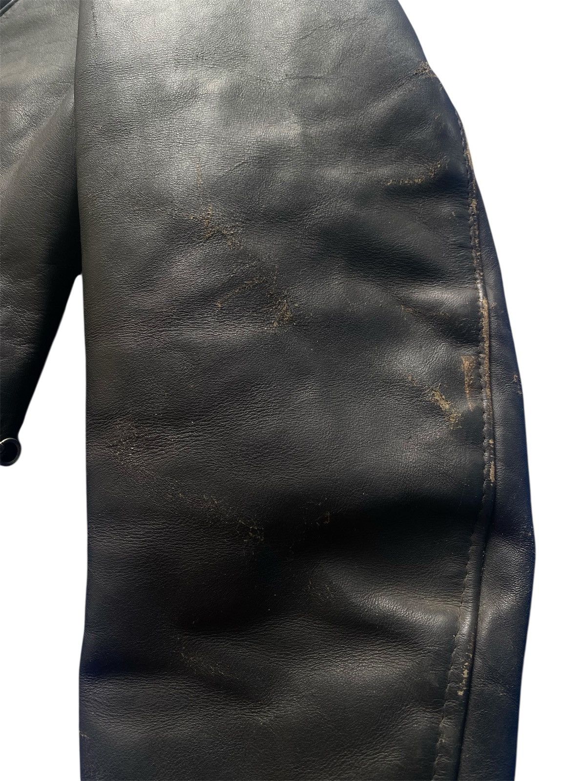 Schott Schott Perfecto Double Collar Punk Rocker Biker Jacket Size US S / EU 44-46 / 1 - 6 Thumbnail